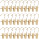 thumbnail image 1 of Perchas para botas BEWISHOME, metal dorado, 50 unidades, para armario, 1 of 9