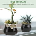 thumbnail image 3 of Phenofice 6pcs Small Planter Assorted Color for Countertop, 3 of 8