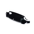 thumbnail image 4 of Parabrisas de moto WYNMOTO negro de 4,5 pulgadas para Harley Touring, 4 of 8