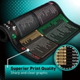 thumbnail image 2 of QJUHUNG Excel Shortcut Keys Mouse Pad - Extended Large Cheat Sheet Gaming Mousepad PC Office Spreadsheet Keyboard  Non-Slip Stitched Edge- 31.5 x 11.8in 3mm Thick Desk Pad, 2 of 6