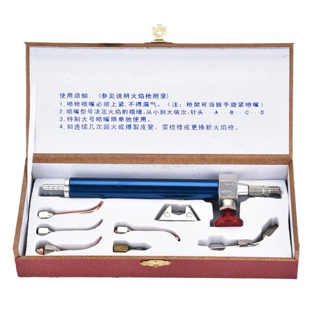 

Kritne Oxygen Torch Jewelry Torch Welding Soldering Gun with 5 Tips for Oxygen Cylinders Oxygen Welding Torch Jewelry Oxygen Torch