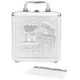 thumbnail image 4 of Mexican Train Domino Set With Aluminum Carry Case, for Families and Kids Ages 8 and up, 4 of 5