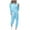 Sky Blue, variant on JGTDBPO Sweatsuit Sets for Women 2 Piece Set Loose Jogger Sets Fall Outfits Sets Solid Pullover Tops Long Pants Tracksuits with Pockets