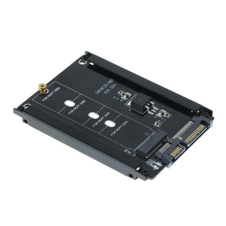 M.2 NGFF to SATA Adapter Card, SATA B-M Key M.2 SSD Solid State Drive to SATA 6G Card Adapter