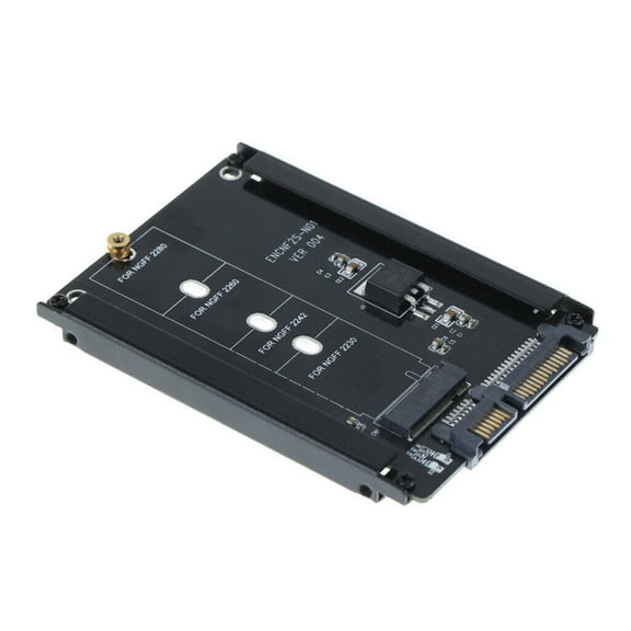 M.2 NGFF to SATA Adapter Card, SATA B-M Key M.2 SSD Solid State Drive to SATA 6G Card Adapter