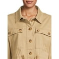 thumbnail image 4 of Time and Tru Women's Field Jacket, Sizes XS-XXXL, 4 of 5