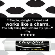 ChapStick Classic (3 Sticks) Original Flavor Skin Protectant Flavored Lip Balm Tube, 0.15 Ounce Each