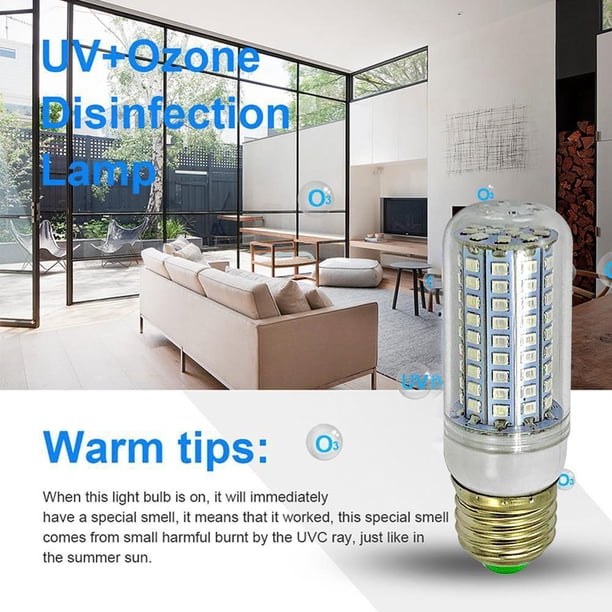 Lámpara germicida UVC Wdftyju Limpiador Para El Hogar 10W LED Esterilizador AC 220-240V