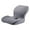Light Gray, variant on Cushion Seat Comfort for Chair and Car - and Back Support Cushion for Tailbone and Lower Back - Ergonomic Pad for Home or Workplace