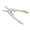 White, variant on Poultry Shears Kitchen Scissors Heavy Duty Stainless Steel Precision Cutting Tool for Chicken Meat Bones Vegetables