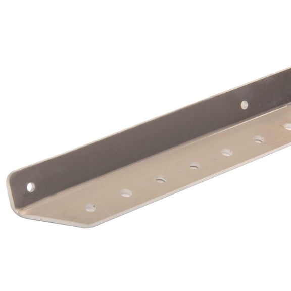 Speedway Motors Aluminum Angled Race Car Body Bracing, 120 Degree Drilled Angle, 26 Inch Length, 8 Gauge Thick x 1 Inch Wide, Fits Oval Track Cars, Chassis Mounting Support