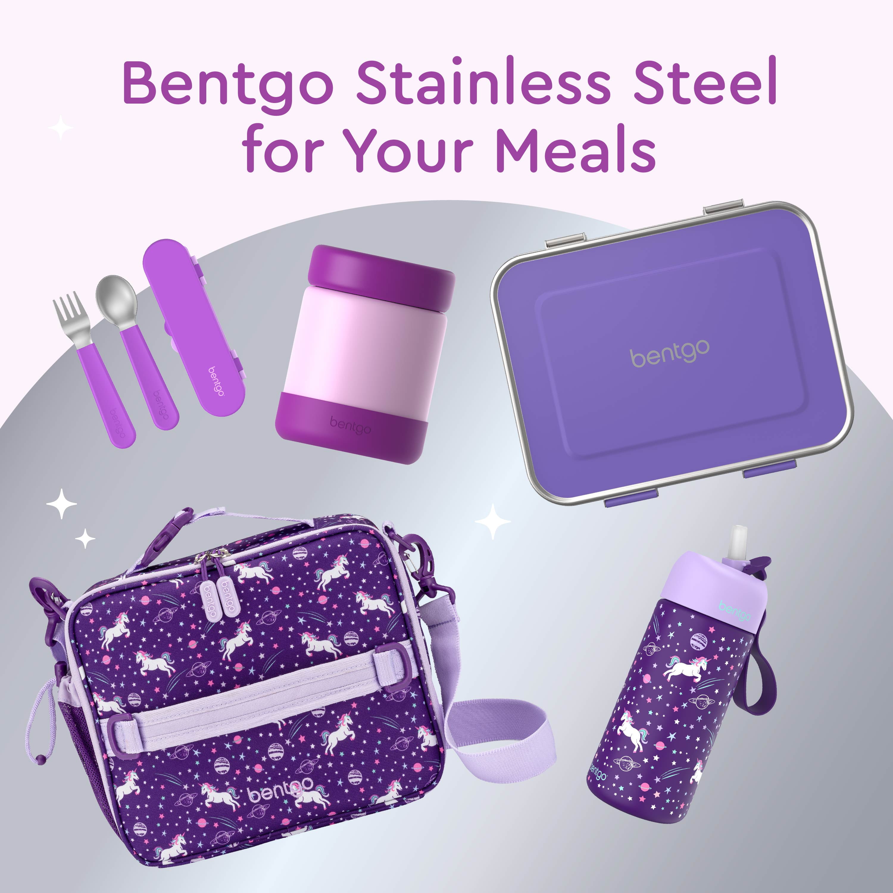 Bentgo Kids Stainless Steel Insulated Food Jar - Purple