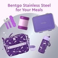 thumbnail image 5 of Bentgo Kids Stainless Steel Insulated Food Jar - Purple, 5 of 8