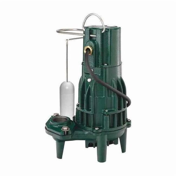 Zoeller Effluent Pump,1/2hp,15.5A 161-0001