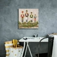 thumbnail image 4 of Epic Graffiti 'Nutcrackers on a Mantel' by Silvia Vassileva, Canvas Wall Art, 18"x18", 4 of 8