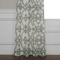 thumbnail image 2 of SeaGlass Grey Printed Faux Linen Sheer Curtain (1 Panel), SeaGlass Grey, 50W X 96L, 2 of 6