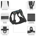 thumbnail image 6 of Haiem Space Pattern No-Pull Dog Harness Reflective Front Clip Vest with Handle,Step-in Air Dog Harness,Adjustable 2 Metal Rings 4 Buckles-X-Large, 6 of 6