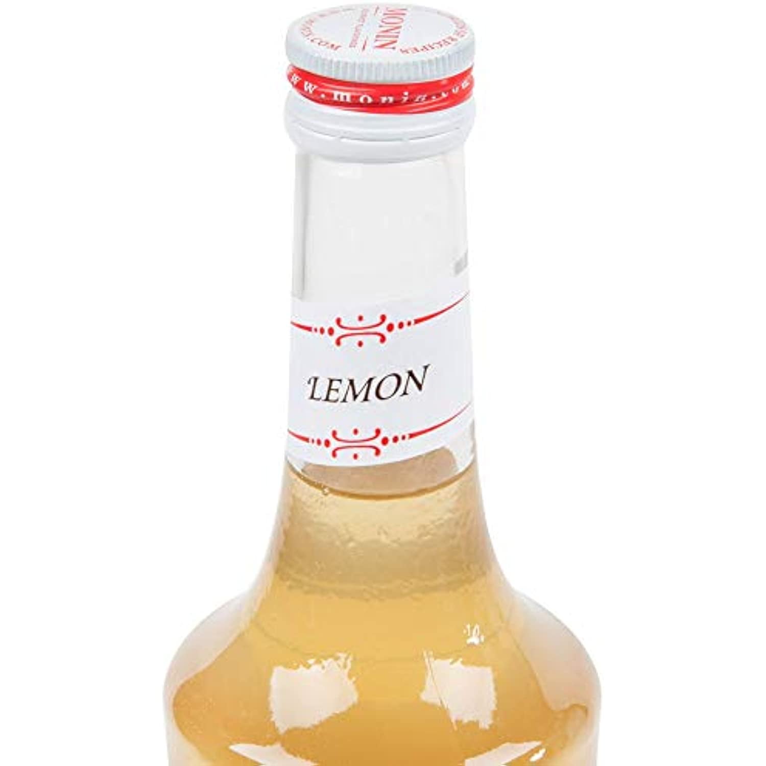 MONIN, Lemon Syrup, 750 ml, Gluten-Free, Non-GMO, Ideal for Sodas