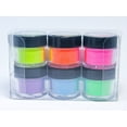 thumbnail image 2 of 6 Mia Secret Flash Neon Acrylic Nail Art  Glows Under the Black Light 6 Neon Colors, 2 of 2