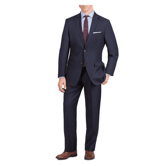 Ralph Ralph Lauren NDED21RZD706 Athletic Fit Flat Front 2-Piece Suit 50Long 42W