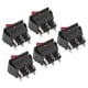 thumbnail image 5 of Uadme Interruptor basculante de 50 Piezas - Kit de Juego de 125/250V de 2 Posiciones de Encendido y Apagado de 6 Pines ABS para máquina(Rojo), 5 of 14