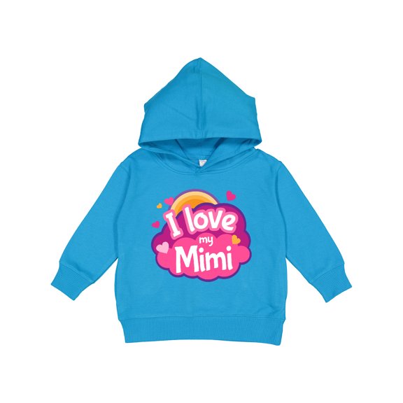 Inktastic I Love My Mimi Grandma Toddler Hoodie