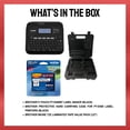 thumbnail image 7 of Brother P-Touch PT-D460BT, Portable Label Maker Case, Laminated Tape Value Pack, 7 of 7