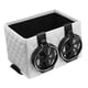 thumbnail image 4 of Portavasos universal 2 en 1 para coche, caja de pañuelos colgante, caja de almacenamiento para reposabrazos Blanco, 4 of 9
