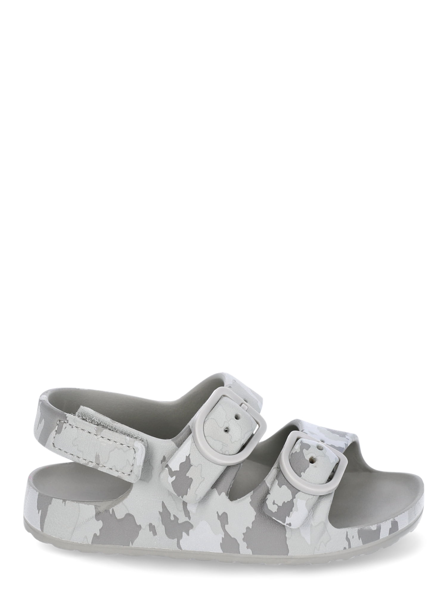Wonder Nation Toddler Kids EVA Two Buckle Sandal, 2- Pack