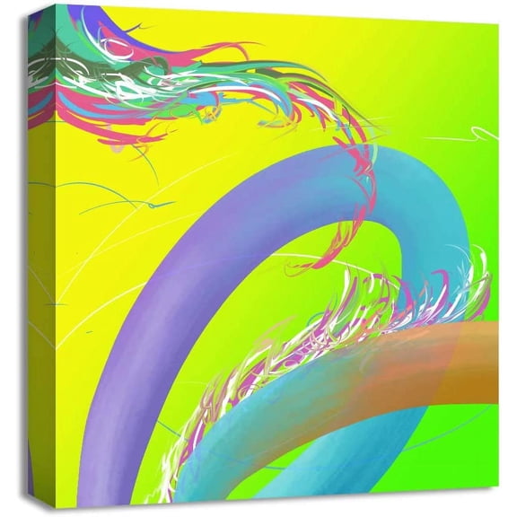 Idea4wall Modern Canvas Wall Art Abstract Painting Canvas Prints for Home Wall Decor, 24"x24"