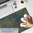 thumbnail image 4 of Green Lines Circle&nbsp;mousepad Gamingwaterproofnon Slip&nbsp;Line Series for Office Home Work GamingmousepadsRubber Base Mousepad with Stitched Edges 31.5x11.8inches, 4 of 7