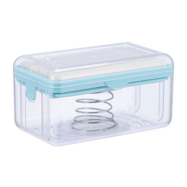 Sywqhk Caja de jabón con burbujeador - Caja de ahorro de jabón transparente para lavavajillas (azul) Sywqhk Para estrenar