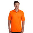 thumbnail image 3 of JERZEES Hi-Vis Dri-Power Polo Sharts, 50/50 cotton/poly Safety Orange jersey Man's Polo Tee Size-L, 3 of 5