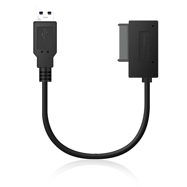 maskred USB2.0 SATA Cable Accessories Laptop CD Reader Data Transfer PC Accessories Optical Driver Adapter Connector Device 35cm 1Set