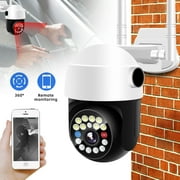Wireless Security Camera with One-Way Audio, NVR Night Vision WiFi IP Security Surveillance Cameras Home Outdoor