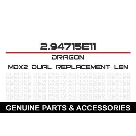 Lens Ion Crystal - Mdx2 Dual Lens Red Ion S/M