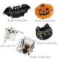 thumbnail image 4 of Yoyauz 5PCS Halloween Hair Clip, Suitable For Thick And Thin Hair, Pumpkin Ghost Bat Design Hairstyle Accessories, Halloween Party Gift, 4 of 8