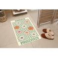 thumbnail image 4 of Car Mat Rugs, Soft Tones Rug, Flowers, Rug Personalizeds Rugs, Modern Rug, Indoor Rug, Floral Pattern Modern Rugs, Dining Room Rug, 2'x3' - 60x90 cm, 4 of 7