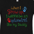thumbnail image 4 of Inktastic Optometrist like Daddy Boys or Girls Toddler T-Shirt, 4 of 5