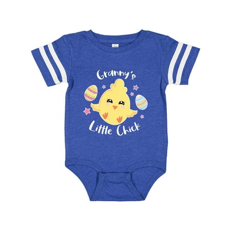 

Inktastic Happy Easter Granny s Little Chick Gift Baby Girl Bodysuit