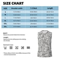 thumbnail image 5 of Balery Silver Glitter Men's Sleeveless Muscle Shirts Workout Tank Top, Moisture Wicking, Odor Protection-Small, 5 of 8