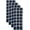 Navy Blue, variant on Four Pcs Windowpane 100% Cotton Terry Kitchen Towels 425 GSM, Hanging Loop, Soft and Highly Absorbent, Machine Washable Size: 15 x 25 Inch.