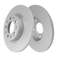 thumbnail image 3 of Detroit Axle - 10.94" inch Rear Disc Brake Rotors Ceramic Brakes Pads for Dodge Hornet Jeep Compass Renegade Fiat 500X, 3 of 7