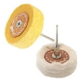 thumbnail image 1 of Bgsha 2PCS 50mm Polishing Cloth Wheel Brush Head Grinder Buffing Accessory Rotary Tool, 1 of 10