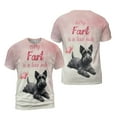 thumbnail image 3 of Every Fart is Love Note Scottish Terrier Guilty Face Happy Valentine's All Over Print 3D Shirt Unisex Merch Scottie Dog Lover Gifts - 01016, 3 of 6