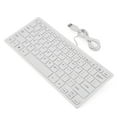 thumbnail image 2 of Small Wired Keyboard, Ultra Thin Mini USB Wired Keyboard Wired Keyboard Small Keyboard With 78 Keys Keyboards for Desktop Computer Laptop PC, 2 of 7
