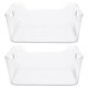 thumbnail image 2 of Plastic Fridge Storage Boxes Multi Use Organizer Bins for Odorless Food Storage, Compact & Easy to Clean for Kitchen and Refrigerator Organization, 2 of 4