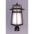 thumbnail image 3 of Maxim Calistoga One Light 19-Inch Outdoor Post Light - Adobe - 3530SWAE, 3 of 7