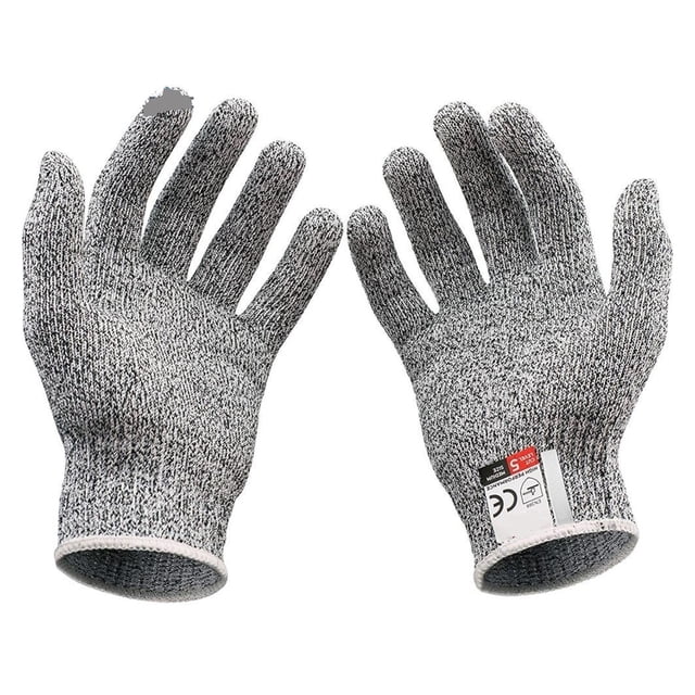 Cut Resistant Gloves Hunting Gloves Ambidextrous Food Grade Cycling Protection Level 5 Protection Size Safety Work Glove