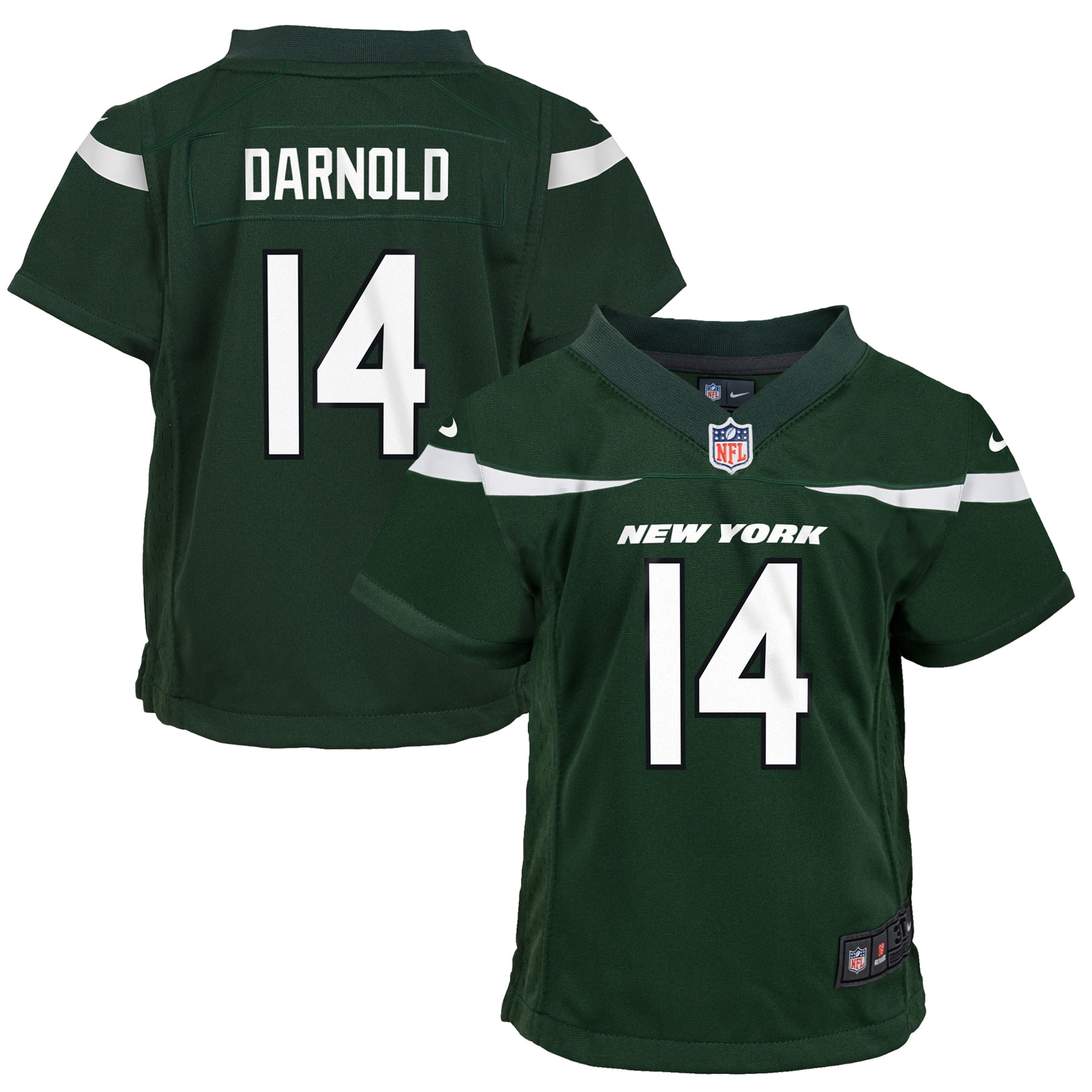 Nike Mens Sam Darnold New York Jets Gotham Green Game Jersey Small